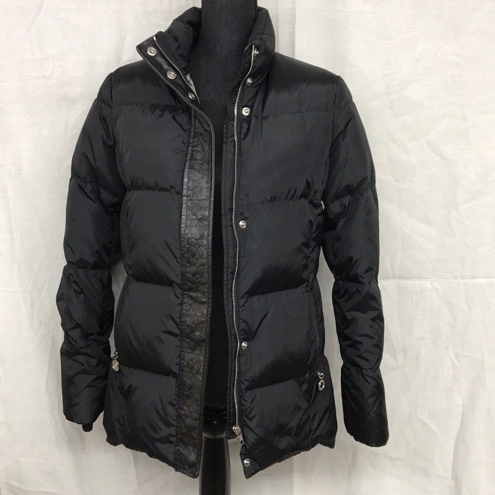 Coach Puffer Down Coat Size Small